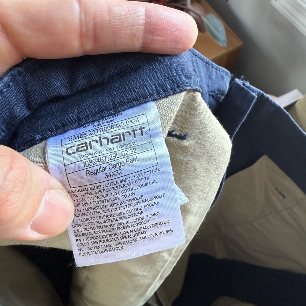 Carhartt WIP Regular Cargo Pant (color: Air Force Blue) - Picture 4 of 8